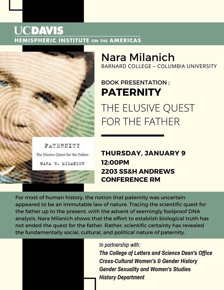 Book Presentation: Paternity