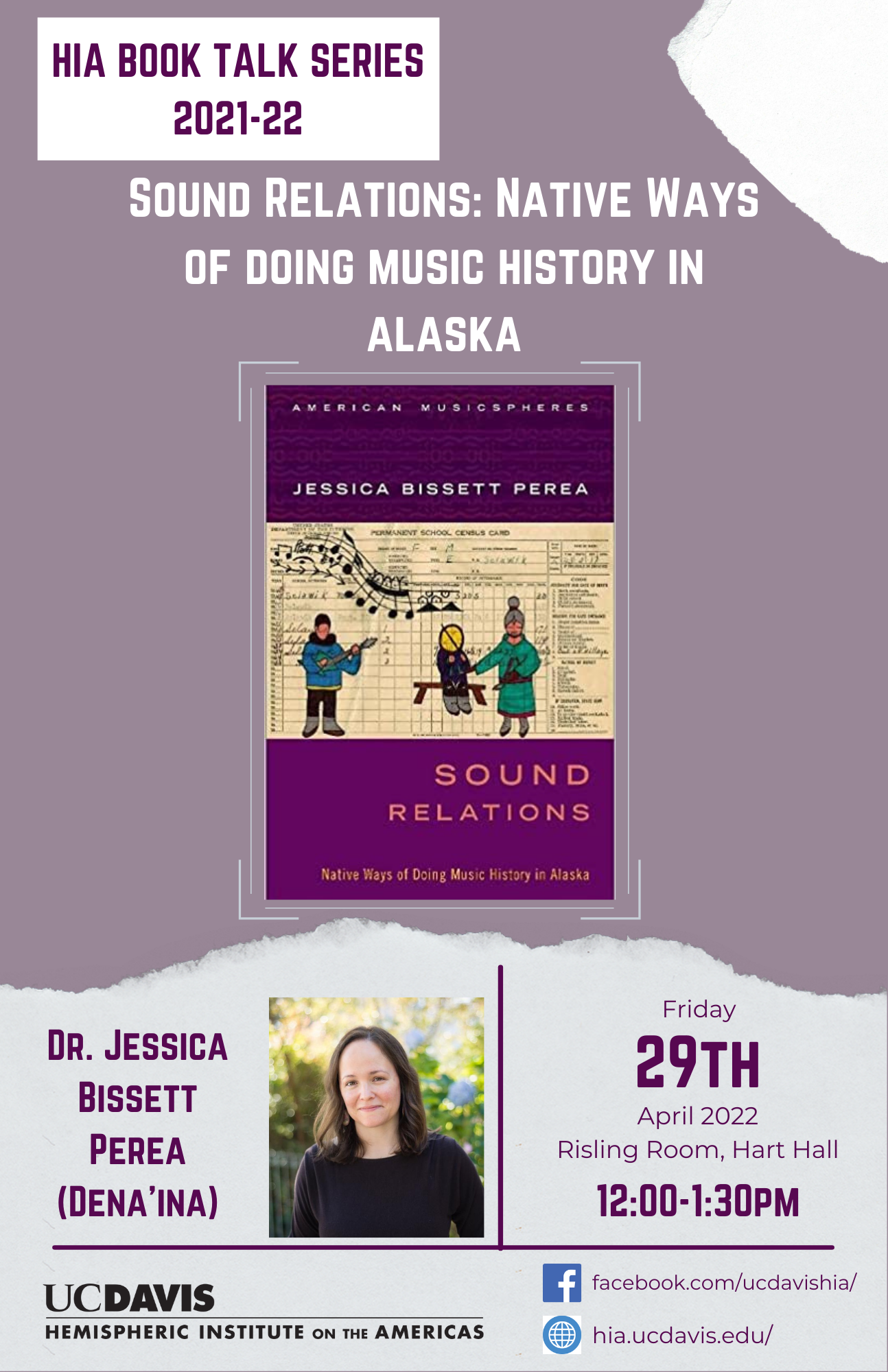 Flyer for Jessica Perea