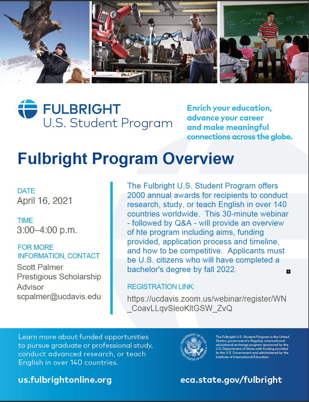 Fulbright U.S. Student Program 2022-23