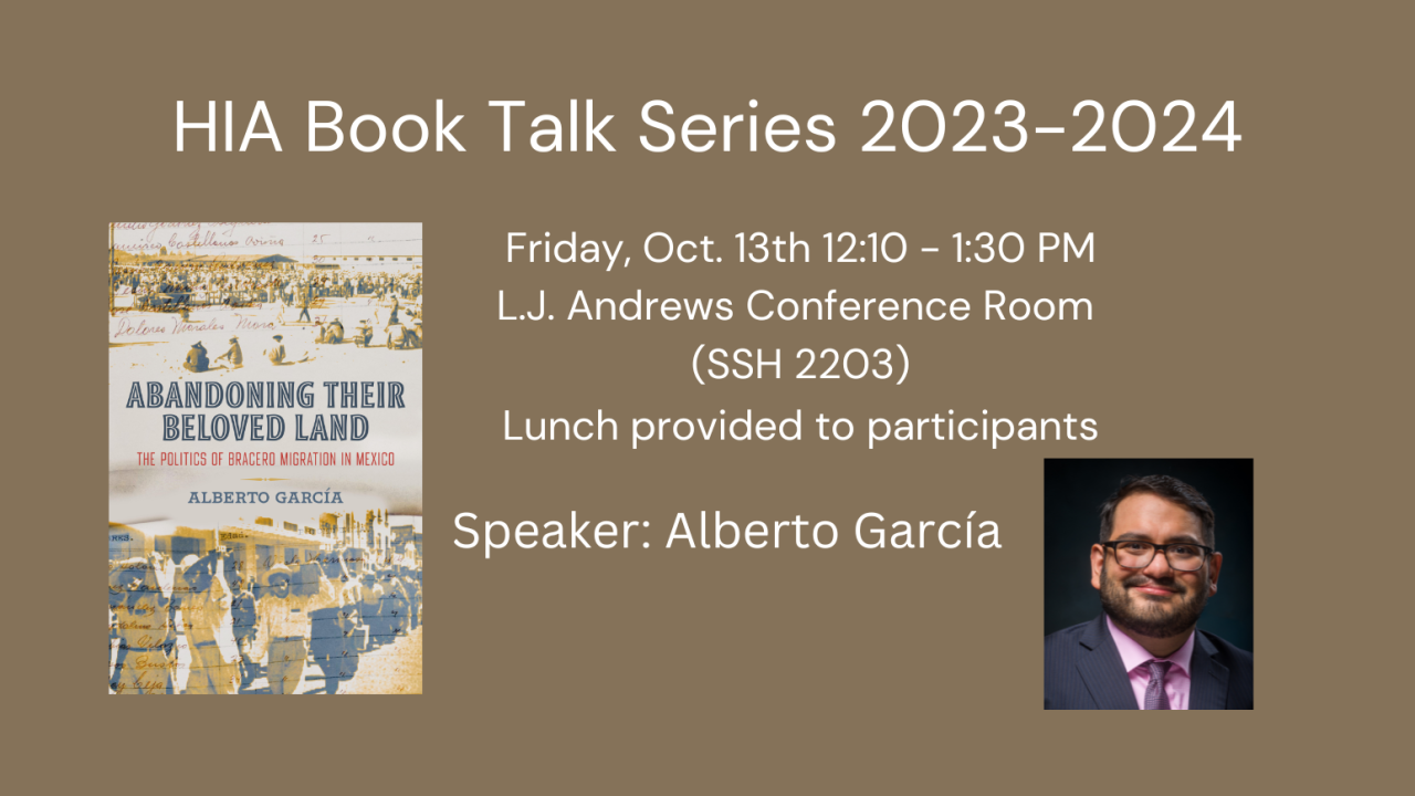 Header, Oct. 13th 12:10 - 1:30 PM at L.J. Andrews Conference Room