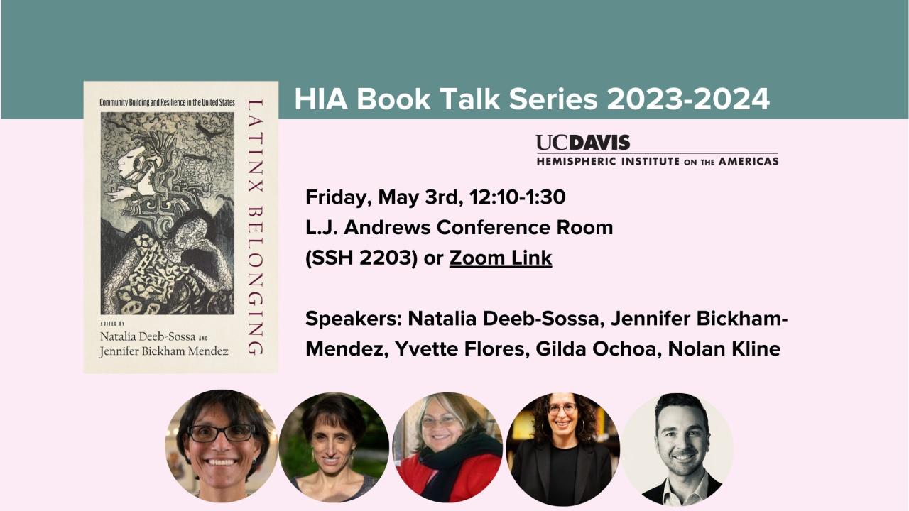 HIA Book talk
