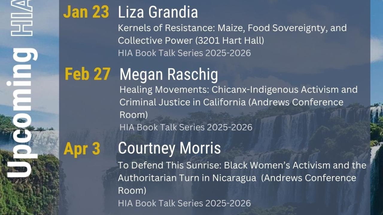 HIA Event List 2025-2026