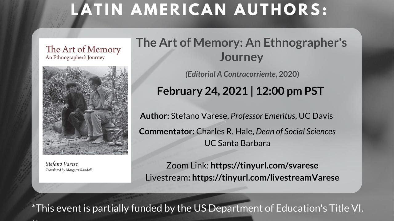 Conversations with Latin American Authors Series